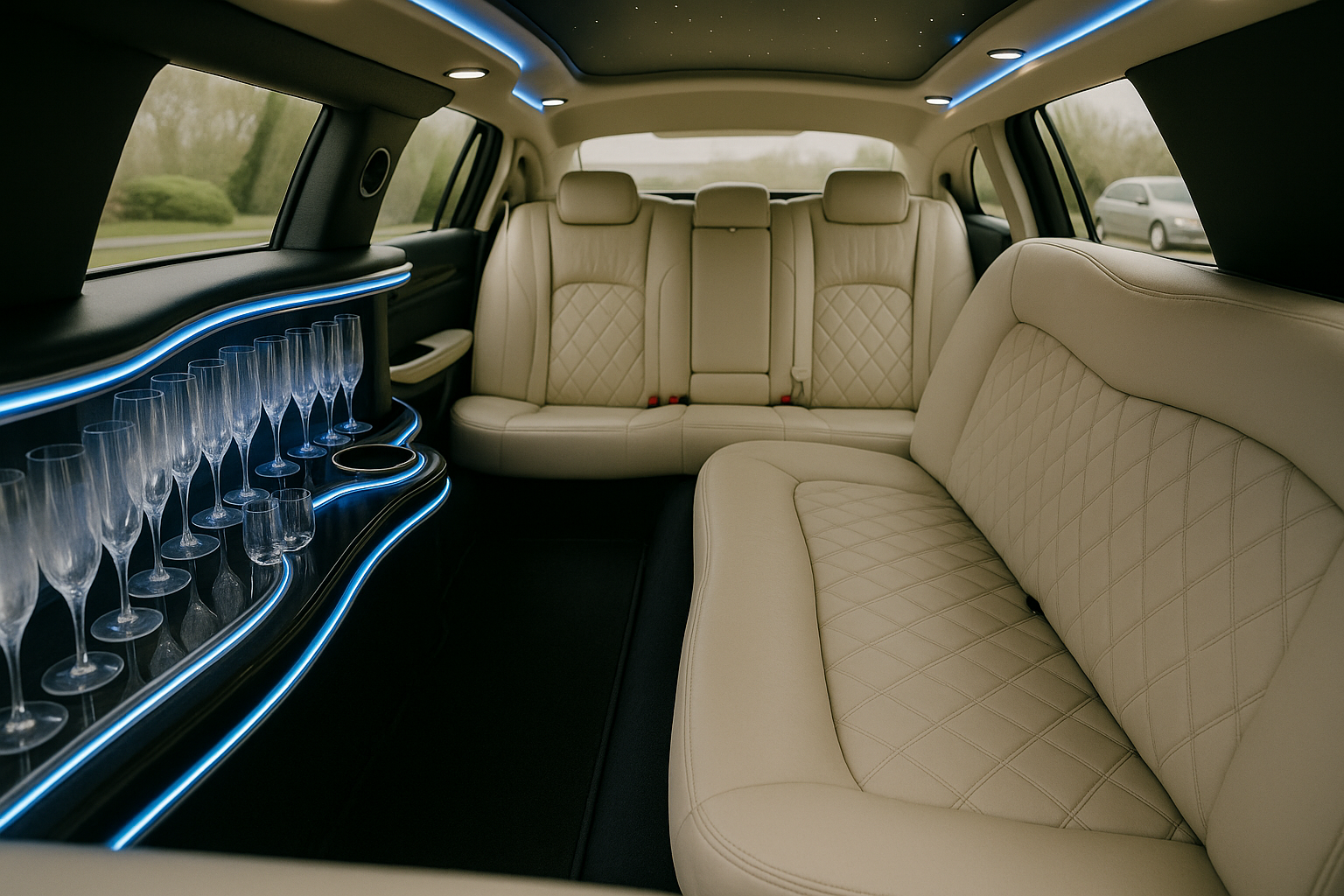 10 Passenger Limo Exterior