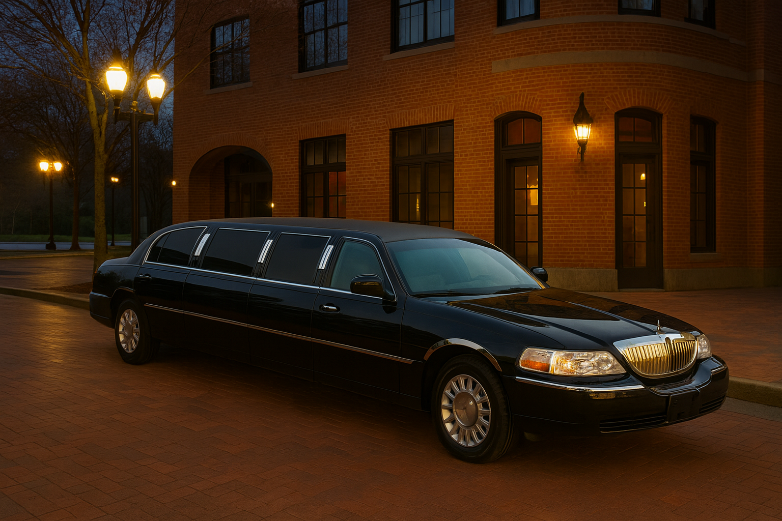 8 Passenger Limo Exterior